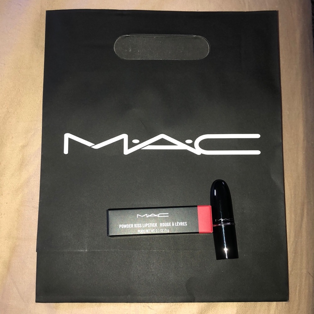 NWT SET OF TWO Mac Cosmetics Full Size (Werk, Werk,Werk) and Travel (Ruby Rouge)
